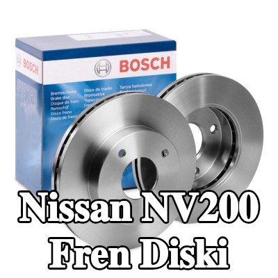 BOSCH Fren diski Dış Çap: 256, 5mm, Havalandırmalı, Yağlanmış — 2012 Nissan Nv200