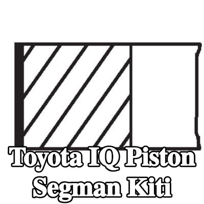 MAHLE Piston Segman Kiti — Toyota Iq