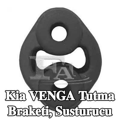 VEGAZ Tutma Braketi, susturucu Ön — Kia Venga