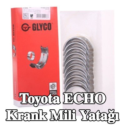 GLYCO Çelik tabanlı alüminyum alaşımlı krank mili yatağı — Toyota Echo