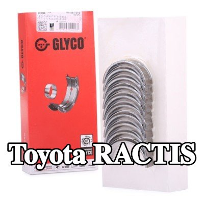 GLYCO محمل العمود المرفقي من سبائك الألومنيوم على قاعدة فولاذية — Toyota Ractis