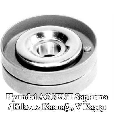 MAGNETI MARELLI Saptırma / Kılavuz Kasnağı, V kayışı — 2000 Hyundai Accent