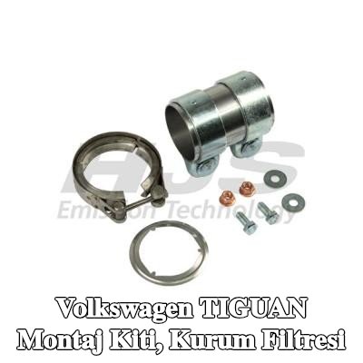 HJS Montaj Kiti, kurum filtresi — 2008 Volkswagen Tiguan