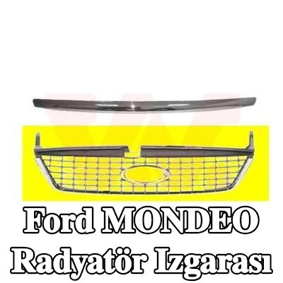 VAN WEZEL Radyatör ızgarası, siyah — 2012 Ford Mondeo