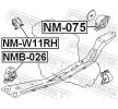 FEBEST Motor yatağı, arka — Nissan Serena (2)