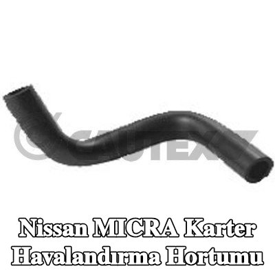 CAUTEX Karter havalandırma hortumu — Nissan Micra