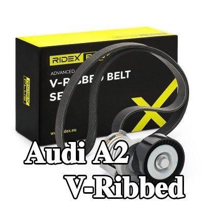 RIDEX PLUS مجموعة أحزمة V-Ribbed — Audi A2