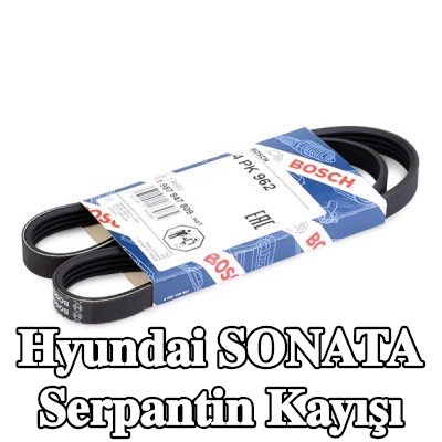 BOSCH Serpantin kayışı 962mm, Number of ribs: 4 — 1997 Hyundai Sonata