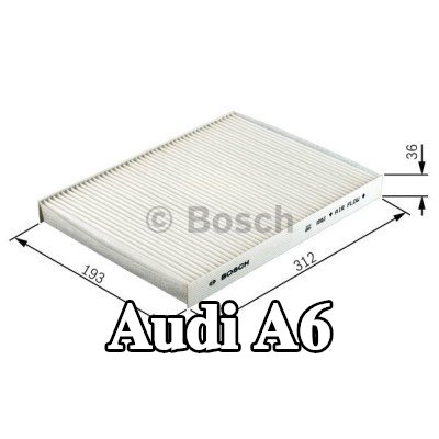 BOSCH مرشح حبوب اللقاح Particulate Filter — 1995 Audi A6