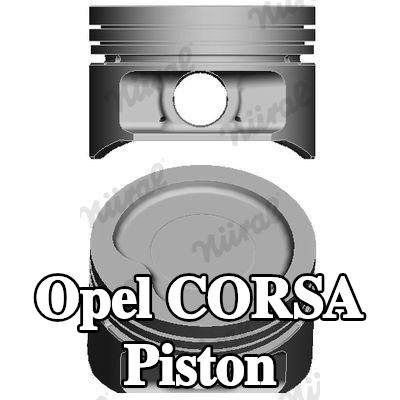 NÜRAL Piston — 1990 Opel Corsa