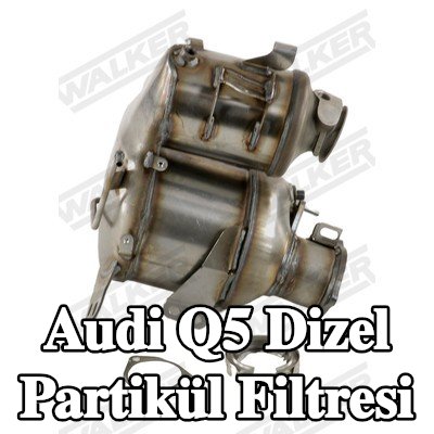 WALKER Montaj parçaları ile birlikte dizel partikül filtresi — Audi Q5