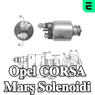 ERA Marş solenoidi — Opel Corsa