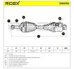 RIDEX Tahrik mili Ön Aks Sağ, 618mm — 2002 Honda Cr-v (7)