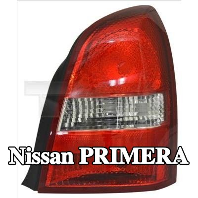TYC المصباح الخلفي الأيسر, بدون حامل لمبة — Nissan Primera