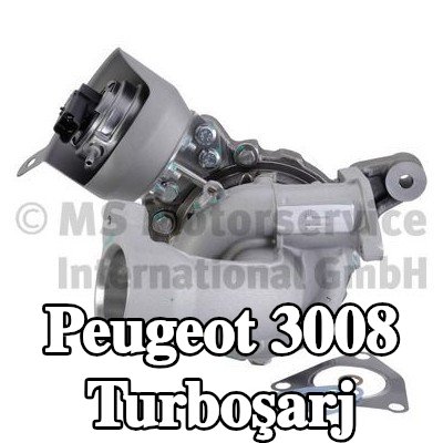 PIERBURG Contalı/sızdırmazlık elemanlı turboşarj — Peugeot 3008