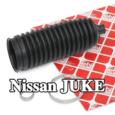 FEBI BILSTEIN طقم غطاء حامل التوجيه المحور الأمامي الأيسر, مع مشابك — Nissan Juke