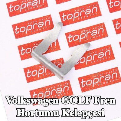 TOPRAN Fren hortumu kelepçesi — Volkswagen Golf