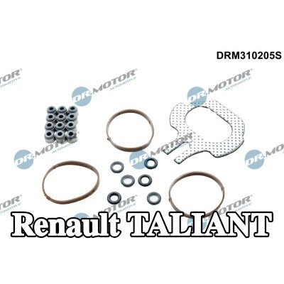 DR.MOTOR AUTOMOTIVE مجموعة حشيات, رأس الأسطوانة بدون حشوة رأس الأسطوانة, مع حشية (حشيات) مشعب العادم, مع حشية (حشيات) مشعب السحب — Renault Taliant