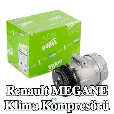 VALEO Klima kompresörü YENİ ORİJİNAL PARÇA, PAG kompresör yağı ile — 1995 Renault Megane
