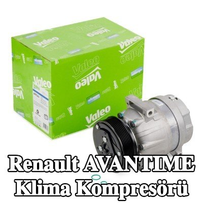 VALEO Klima kompresörü YENİ ORİJİNAL PARÇA, PAG kompresör yağı ile — Renault Avantime