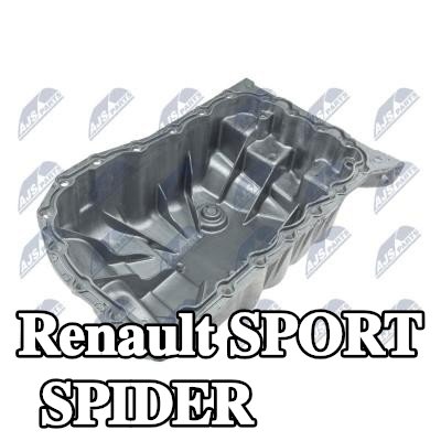 NTY حوض الزيت بدون فتحة لمستشعر مستوى الزيت — Renault Sport Spider