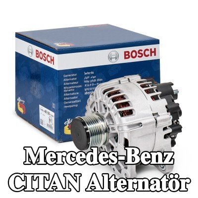 BOSCH Alternatör 150A — 2012 Mercedes-Benz Citan
