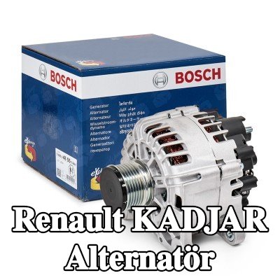 BOSCH Alternatör 150A — 2016 Renault Kadjar