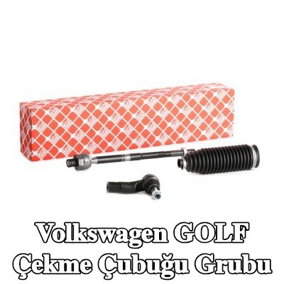 FEBI BILSTEIN Rot kolu grubu Ön Aks Sağ, somunlu, körükli, kelepçeli, direksiyon körüğü ile — 2012 Volkswagen Golf