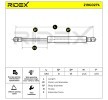RIDEX Bagaj kapağı destek kolu Arka, 580mm — Audi 200 (5)