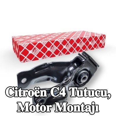FEBI BILSTEIN Tutucu, motor montajı Arka — Citroën C4