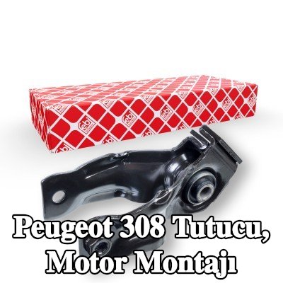 FEBI BILSTEIN Tutucu, motor montajı Arka — 2012 Peugeot 308