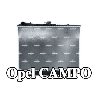 NRF مبرد المحرك من الألومنيوم — Opel Campo