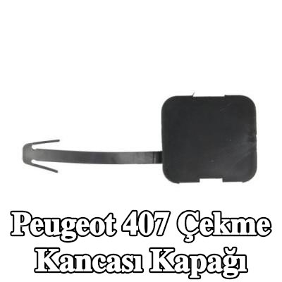 BLIC Çekme kancası kapağı Ön — Peugeot 407