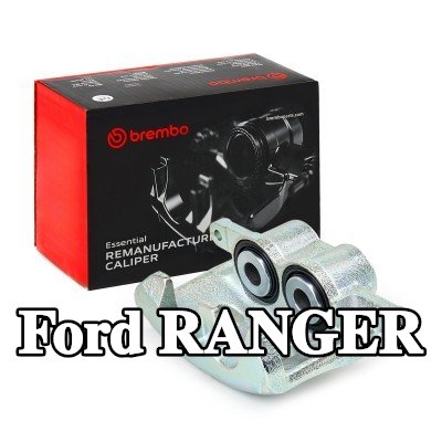 BREMBO ملاقط الفرامل الأساسية, المحور الأمامي الأيسر, خلف المحور — Ford Ranger