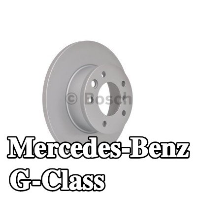 BOSCH القطر الخارجي لقرص المكابح: 303mm, صلب, مطلي — 1995 Mercedes-Benz G-Class