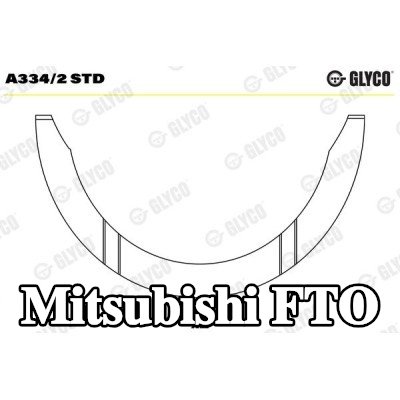 GLYCO صامولة الدفع، العمود المرفقي — Mitsubishi Fto