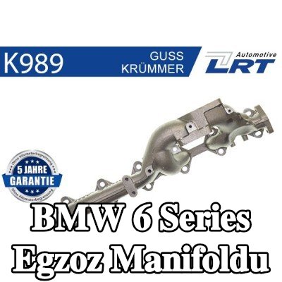LRT Montaj parçaları ile egzoz manifoldu — BMW 6 Series