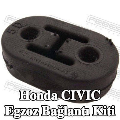 FEBEST Egzoz bağlantı kiti, arka susturucu — Honda Civic