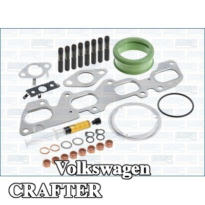 AJUSA مجموعة التثبيت, الشاحن مع الحشيات/الأختام — Volkswagen Crafter