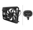 HELLA Fan, radyatör 426mm, radyatör fan kapağı, direnç olmadan — DS Ds4 (2)
