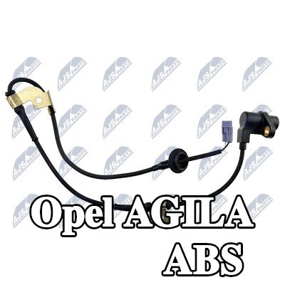 NTY مستشعر ABS للمحور الأمامي الأيسر — 2002 Opel Agila