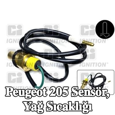 QUINTON HAZELL Sensör, yağ sıcaklığı — Peugeot 205