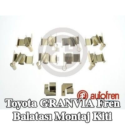 AUTOFREN SEINSA Fren balatası montaj kiti Ön Aks — Toyota Granvia