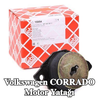 FEBI BILSTEIN Motor yatağı Sol Arka — 1990 Volkswagen Corrado