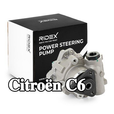 RIDEX مضخة التوجيه المعزز بدون حزام — 2005 Citroën C6