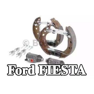 BOSCH مجموعة فرامل أسطوانية مع الملحقات, مع أسطوانة فرامل العجلة — 2002 Ford Fiesta