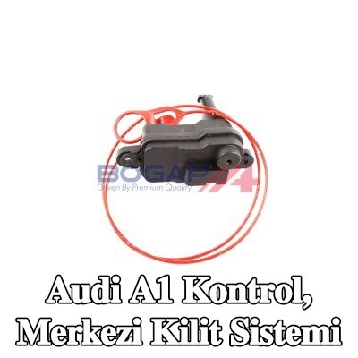 BOGAP Kontrol, merkezi kilit sistemi Arka — 2016 Audi A1