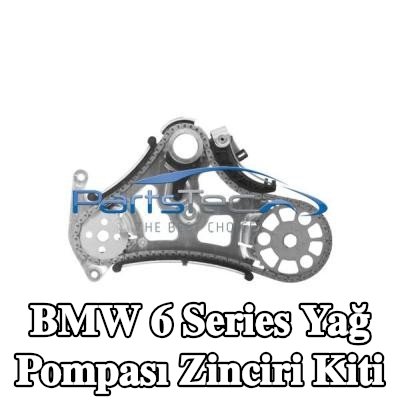 PartsTec Dişliler dahil yağ pompası zinciri kiti — 2004 BMW 6 Series