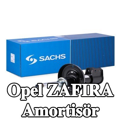 SACHS Amortisör Ön Aks Sağ, Gaz Basıncı, Süspansiyon Dikmesi — 2000 Opel Zafira