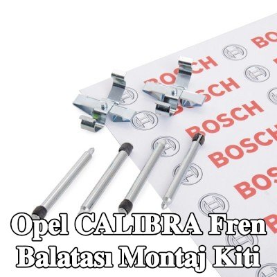BOSCH Fren balatası montaj kiti — 1990 Opel Calibra